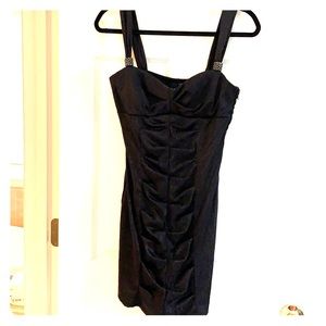 Black cocktail dress